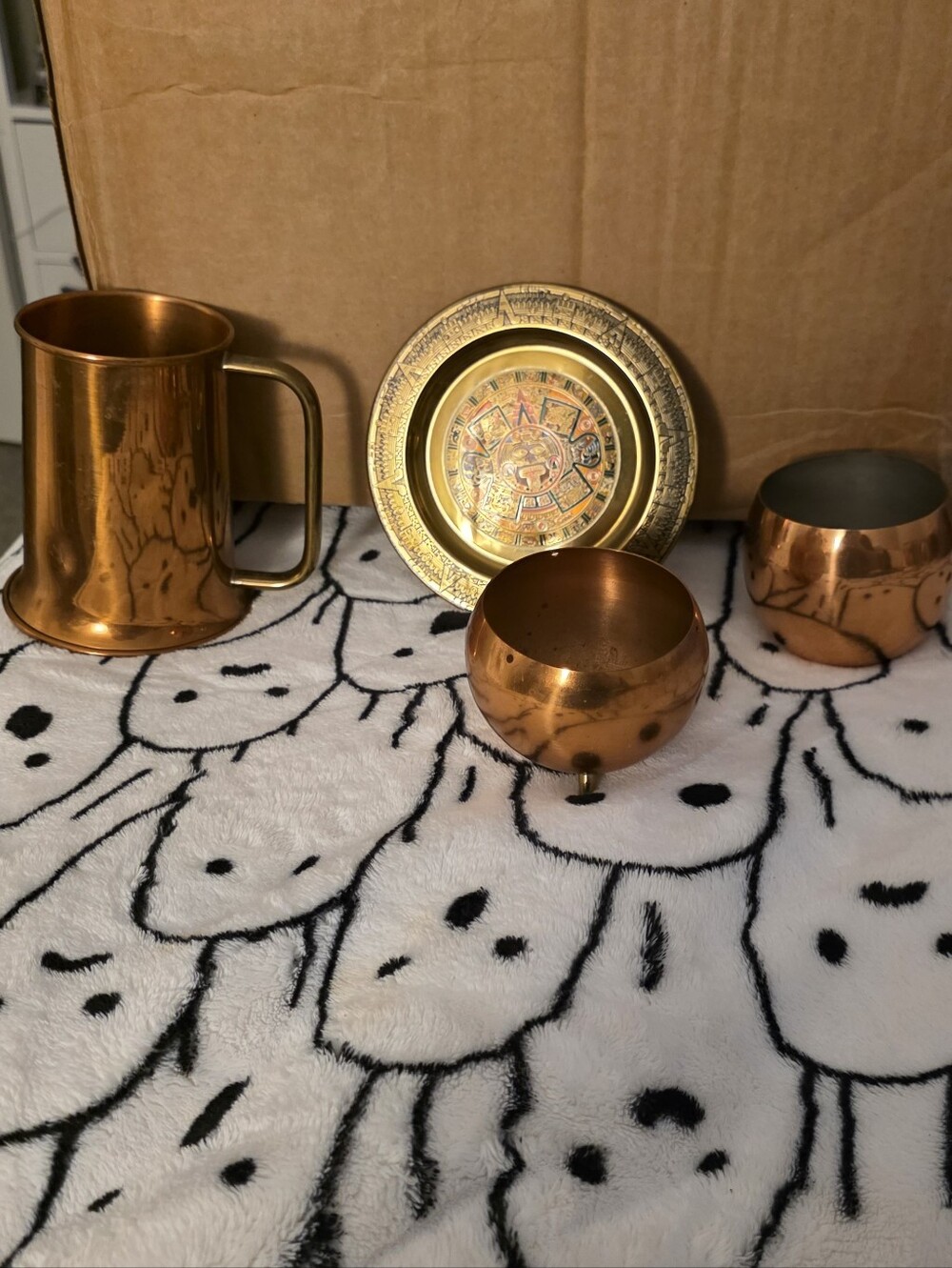 3 Copperfeild Guild Pieces.  2 Decorative Plates